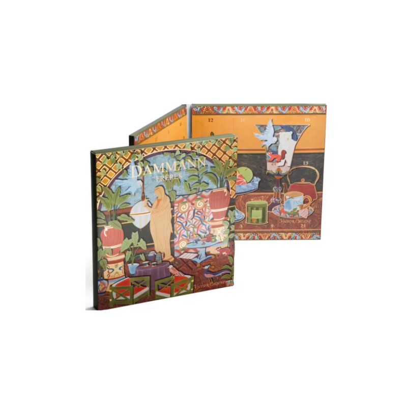 Calendrier de l'Avent Thés DAMMANN 2024 dluo 02/2027 Calendrier de l'Avent Thés DAMMANN 2024 dluo 02/2027