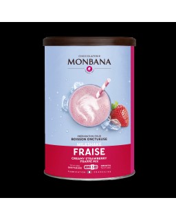 Frappé-Milkshake saveur fraise 250 gr
