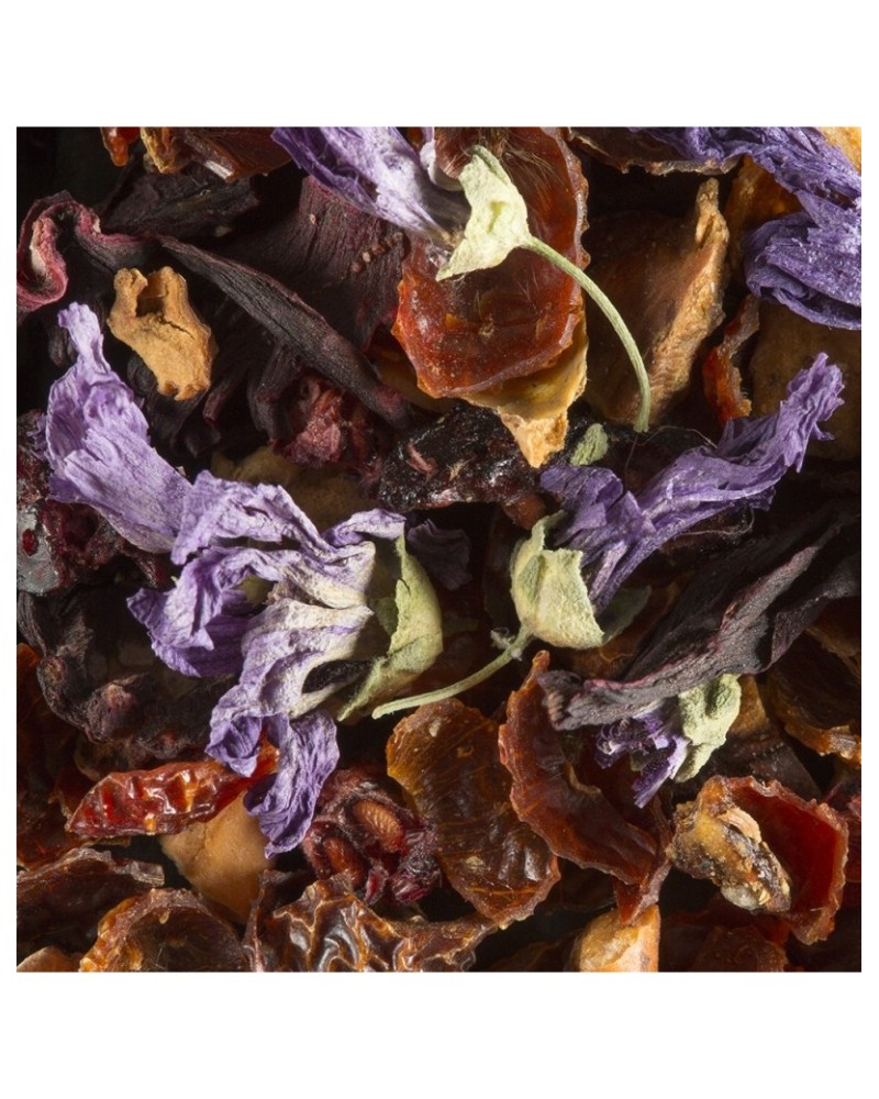Carcadet PASSION-FRAMBOISE vrac sachet de 100 grs Thés CANTON