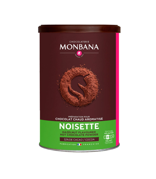 Boite de chocolat chaud aromatisé noisette 250 gr