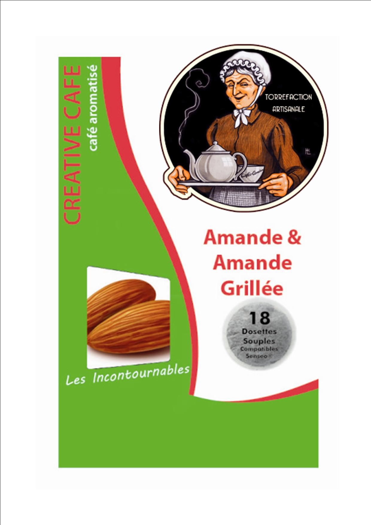 Café aromatisé - Amandes grillées